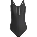adidas 3-STRIPES RUBBER GRAPHIC Dámske plavky, čierna, veľkosť
