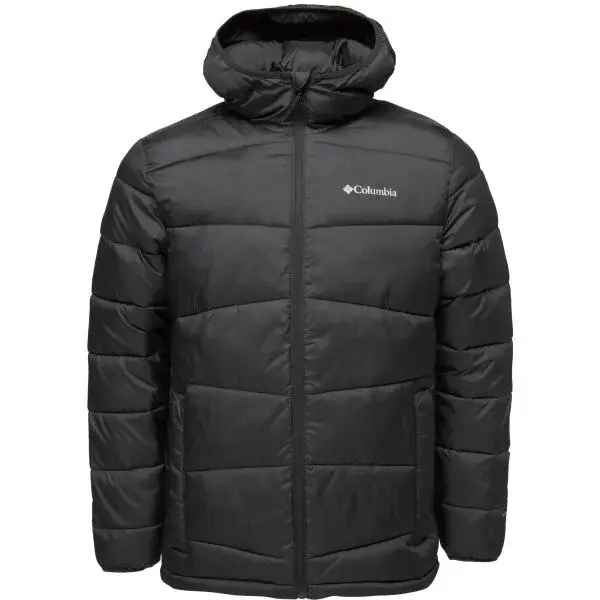 Columbia FIVEMILE BUTTE II HOODED JACKET Pánska zimná bunda, čierna, veľkosť