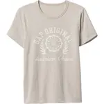 GAP CREW Dámske tričko, béžová, veľkosť