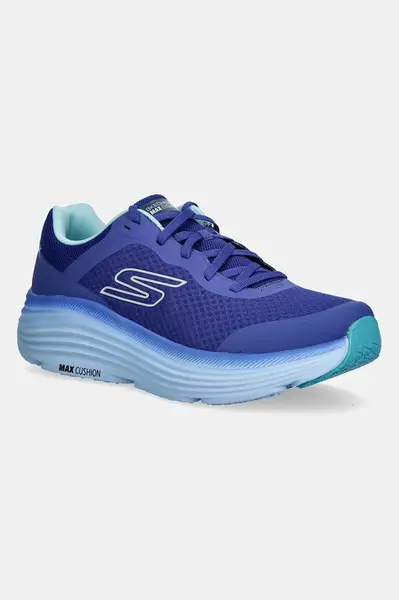 Sportovní boty Skechers MAX CUSHIONING ENDEAVOUR pánské, modrá barva, 220613