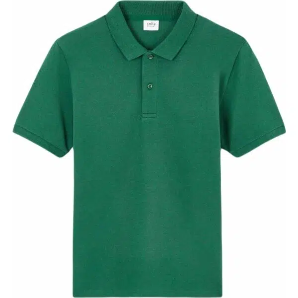CELIO TEONE Pánske polo tričko, tmavo zelená, veľkosť