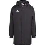 adidas ENTRADA 22 STADIUM JACKET Juniorská futbalová bunda, čierna, veľkosť