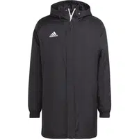 adidas ENTRADA 22 STADIUM JACKET Juniorská futbalová bunda, čierna, veľkosť