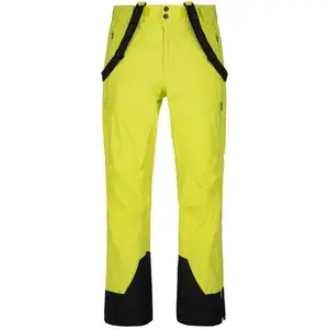 KILPI LAZZARO Pánske lyžiarske nohavice, žltá, veľkosť