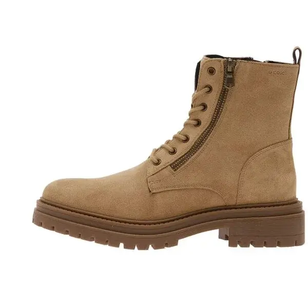 Geox D IRIDEA F Dámska zimná obuv, hnedá, veľkosť