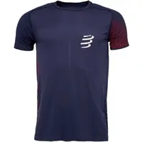 Compressport PERFORMANCE SS TSHIRT M Pánske bežecké tričko, čierna, veľkosť