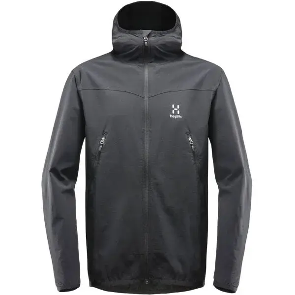 HAGLÖFS NATRIX Pánska softshellová bunda, čierna, veľkosť