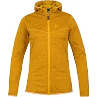 Hannah DAGNYS HOODY Dámska funkčná mikina, žltá, veľkosť