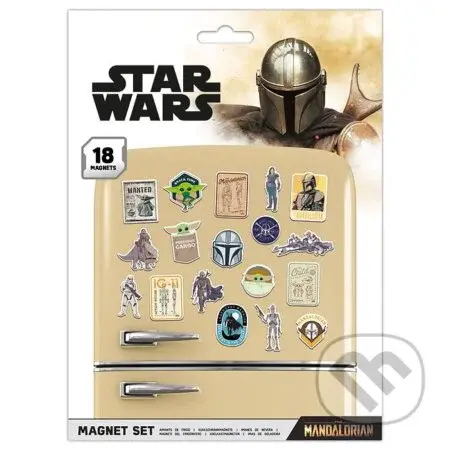 Sada Magnetek Star Wars: Mandalorian (18 ks)
