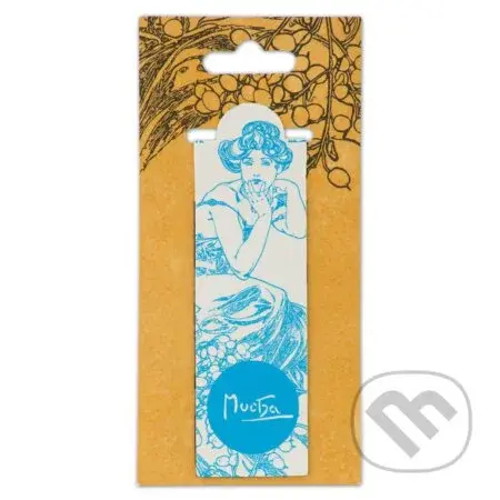 Magnetická záložka Alfons Mucha – Topaz