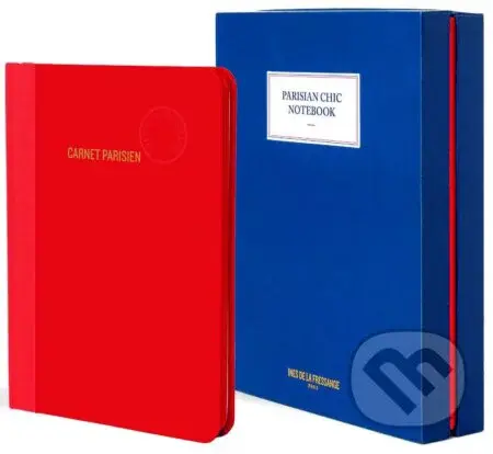 Parisian Chic Notebook (Red, large) - Ines de la Fressange