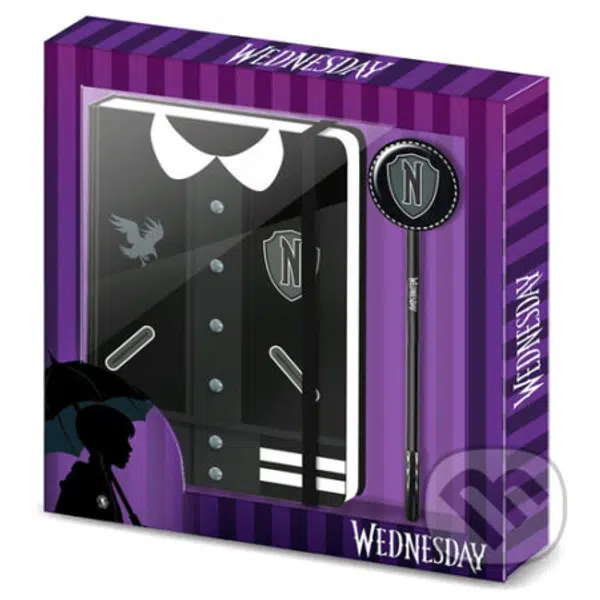 Set WEDNESDAY Varsity (Diář a pero)