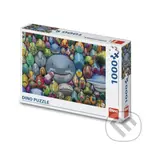 Barevné rybičky - puzzle z kategorie 300 a víc dílků