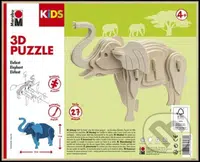 3D Puzzle - Elephant - puzzle z kategorie 3D puzzle