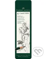 Grafitové ceruzky Castell 9000 Set 6 ceruziek