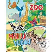Maluj vodou A4 ZOO - kniha z kategorie Omalovánky