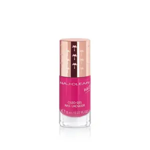 Naj-Oleari Oleo gel Nail Lacquer lak na nehty s gelovým efektem - 14 azalea pink 8 ml