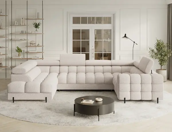 Sedací souprava Fectory Provedení: Levá U, látka: Baffix 20