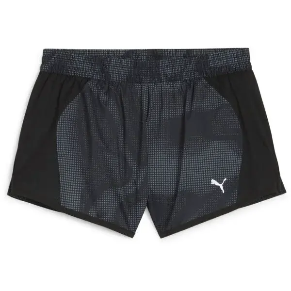 Puma RUN FAVORITE AOP VELOCITY 3" SHORT W Dámske športové kraťasy, čierna, veľkosť