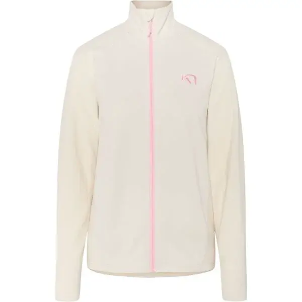 KARI TRAA KARI Dámska flísová mikina, béžová, veľkosť