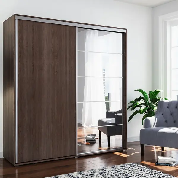 Šatní skříň Ska A21 XL Barva korpusu: Bílá, Rozměry: 200 cm, Dveře: Dub-Artisan