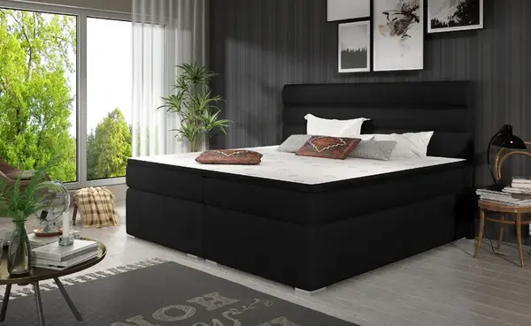 Boxspring Softy Rozměr: 160 x 200 cm, látka: Sawana 14