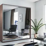 Šatní skříň Ska A01 XL Barva korpusu: Čokoláda, Rozměry: 150 cm