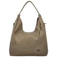 Dámska kabelka na rameno taupe - Coveri Erlea