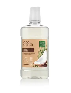 ECODENTA Ústní voda s kokosem, aloe vera a mátovým olejem 500 ml