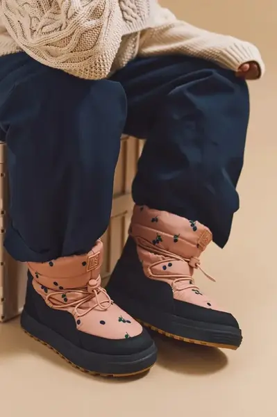 Zimní boty Liewood Zoey Snowboot oranžová barva, LW20351