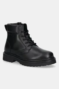 Kožené zimní boty Tommy Jeans TJM LACE UP BOOT