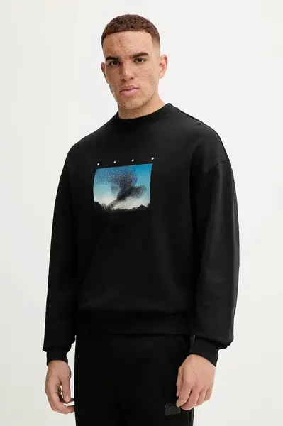 Bavlněná mikina HUGO Dorizonto