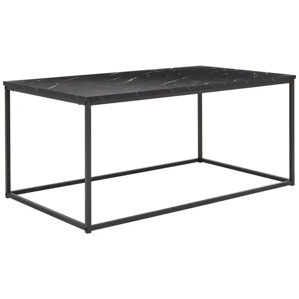 MID.YOU KONFERENČNÍ STOLEK, černá, kov, kompozitní dřevo, 100/60/45 cm