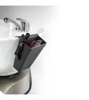 Kadernícke silikónové vrecko na umývací box Sibel - čierne (0099000) + darček zadarmo