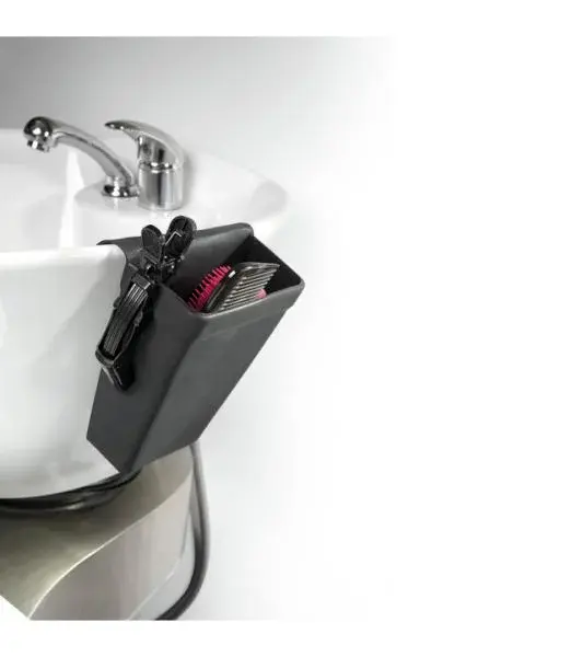 Kadernícke silikónové vrecko na umývací box Sibel - čierne (0099000) + darček zadarmo