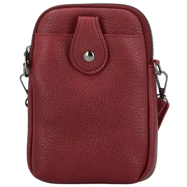Dámska crossbody kabelka vínová - MaxFly Tiffara