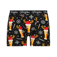 Pánske boxerky Smoke beer black Frogies Christmas