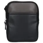 Pánská taška na doklady Hexagona Ruben - černo-hnědá