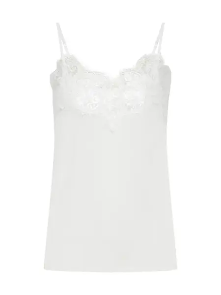 SOAKED IN LUXURY Top 'CLARA'  biela