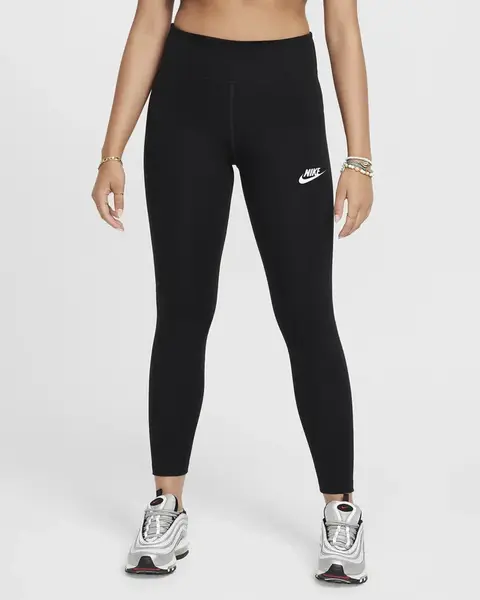 Nike Sportswear Classic Girls High-Waisted Leggings L