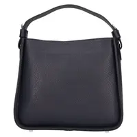 Dámska kožená kabelka Italia Lusia - tmavo modrá