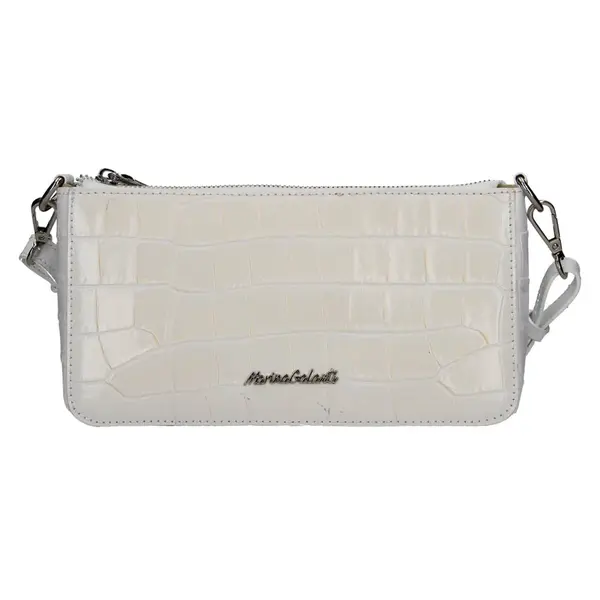 Dámska crossbody mini kabelka Marina Galanti Berit - bílá