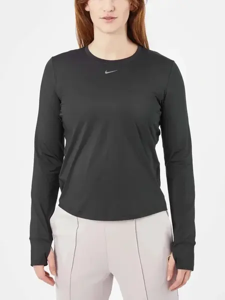 Nike One Classic Womens Dri-FIT Long-Sleeve Top L