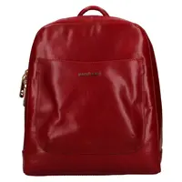 Dámsky kožený batoh Marta Ponti Alix - vínová