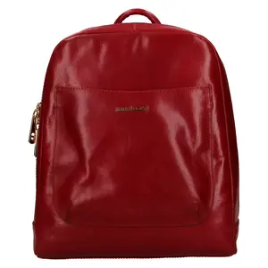 Dámsky kožený batoh Marta Ponti Alix - vínová