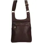Pánska kožená taška cez rameno SendiDesign CT705 - hnedá