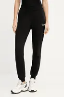 Bavlněné tepláky Armani Exchange dámské, černá barva, XW001454 AF10830