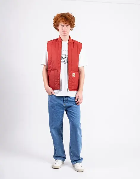 Carhartt WIP Lachlan Vest Liner Vermillion L