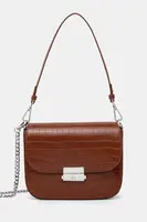 Kabelka United Colors of Benetton hnědá barva, 62Y9DY07Y