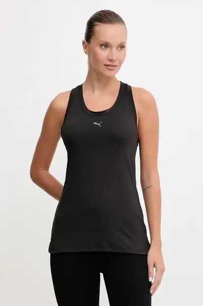 Tréninkový top Puma černá barva, 527734